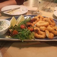 Calamares at Hakuna Matata Veggie in Madrid