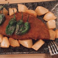 cachopo at Hakuna Matata Veggie in Madrid