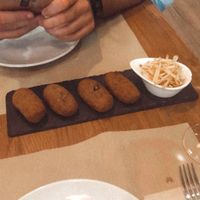 croquetas at Hakuna Matata Veggie in Madrid