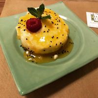 Cheese cake  at Hakuna Matata Veggie in Madrid