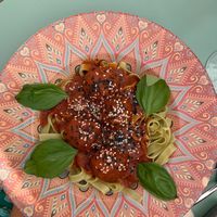 Albóndigas de lenteja roja at Hakuna Matata Veggie in Madrid