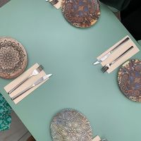 Mesa at Hakuna Matata Veggie in Madrid