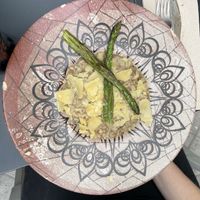 Vegan Risotto at Hakuna Matata Veggie in Madrid