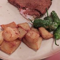 Cachopo at Hakuna Matata Veggie in Madrid