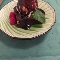 Brownie at Hakuna Matata Veggie in Madrid