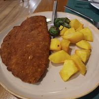 Cachopo at Hakuna Matata Veggie in Madrid