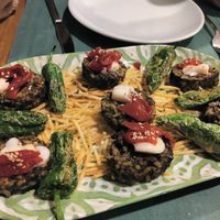 Morcilla at Hakuna Matata Veggie in Madrid