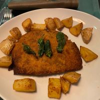 Cachopo asturiano   at Hakuna Matata Veggie in Madrid