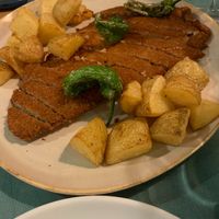 Cachopo at Hakuna Matata Veggie in Madrid