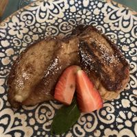 Torrijas  at Hakuna Matata Veggie in Madrid