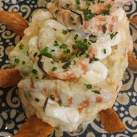 Ensaladilla rusa at Hakuna Matata Veggie in Madrid