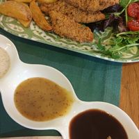 No chicken fingers at Hakuna Matata Veggie in Madrid