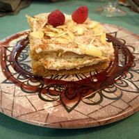 Tarta de zanahoria. at Hakuna Matata Veggie in Madrid