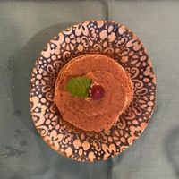 Vegamisú at Hakuna Matata Veggie in Madrid