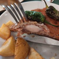 Cachopo at Hakuna Matata Veggie in Madrid