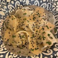 Beyond meat ravioli   at Hakuna Matata Veggie in Madrid