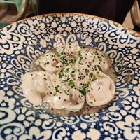 Ravioli at Hakuna Matata Veggie in Madrid