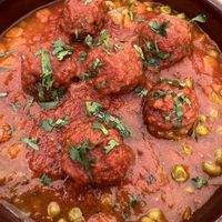 Tagine de abondigas  at Hakuna Matata Veggie in Madrid