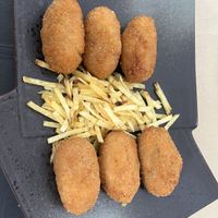 Chefs croquette  at Hakuna Matata Veggie in Madrid