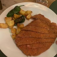 Cachopo at Hakuna Matata Veggie in Madrid