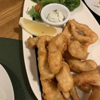 Calamari  at Hakuna Matata Veggie in Madrid