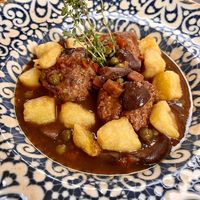 Carrilleras (Pork Cheek) at Hakuna Matata Veggie in Madrid