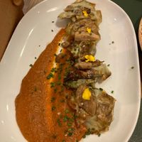 Artichokes at Hakuna Matata Veggie in Madrid