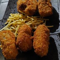 Croquetas at Hakuna Matata Veggie in Madrid