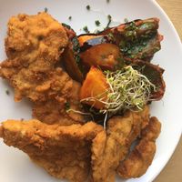 Escalopes!! Riquísimos!!! at Hakuna Matata Veggie in Madrid