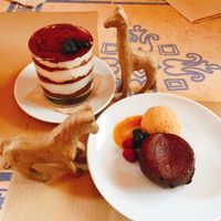 Dessert  at Hakuna Matata Veggie in Madrid