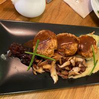 Rabo de no toro fantástico. at Hakuna Matata Veggie in Madrid