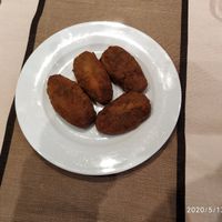 Croquetas (hoy de setas) at Hakuna Matata Veggie in Madrid