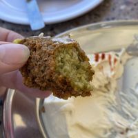 Falafel is so light and crispy totally worth the stop   at Oasis Mediterranean in Gallup