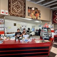 Counter service  at Oasis Mediterranean in Gallup