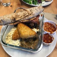 Breakfast at 14.00   at Marwick's Vegan Kitchen in Dundee