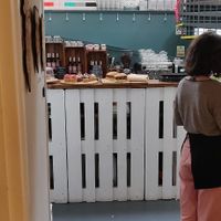 Counter at Marwick's Vegan Kitchen in Dundee