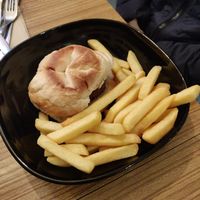 Bambino burger at Marwick's Vegan Kitchen in Dundee