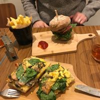 Sorry for dismantling the focaccia before I photographed #hungry! at Marwick's Vegan Kitchen in Dundee