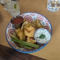 Cauliflower wings at Basic Kitchen in Charleston