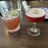 Get marg and cocktail  at Basic Kitchen in Charleston