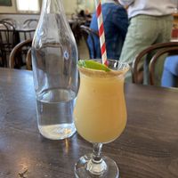 Frozen apple cider margarita  at Basic Kitchen in Charleston