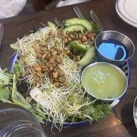 Green Goddess Salad #Veganuary at Basic Kitchen in Charleston