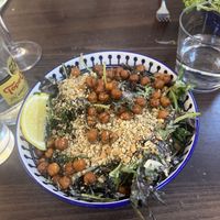 Vegan Caesar Salad #Veganuary at Basic Kitchen in Charleston