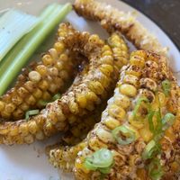 Corn ribs  at Basic Kitchen in Charleston