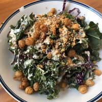 Vegan Caesar salad at Basic Kitchen in Charleston