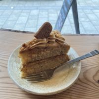 Biscoff cake  at The Wildcat in Fort William