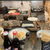Selection of sandwiches and pastries   at The Wildcat in Fort William