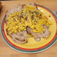 Scramled tofu at The Wildcat in Fort William