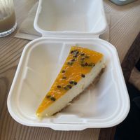 passion fruit cheesecake   at The Wildcat in Fort William