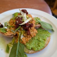 Scrambled tofu - Korean style at The Wildcat in Fort William